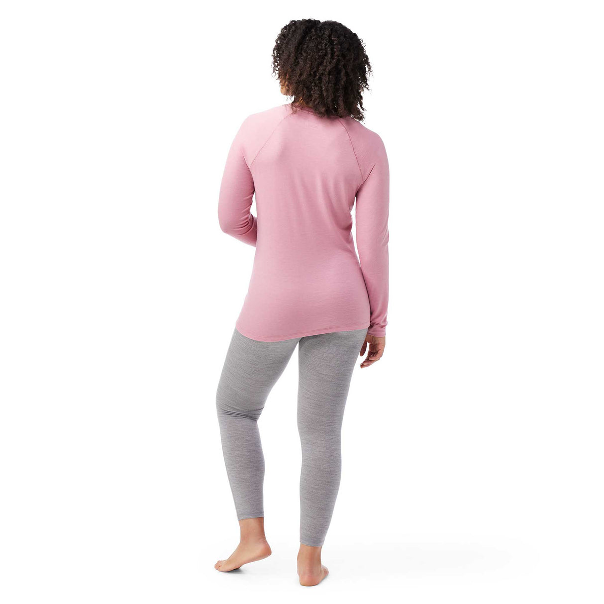 Smartwool haut de base Classic All-Season Merino pour femme dos- Rose délavé