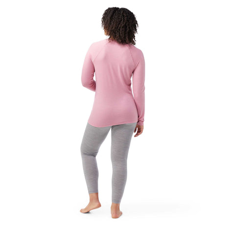 Smartwool haut de base Classic All-Season Merino pour femme dos- Rose délavé
