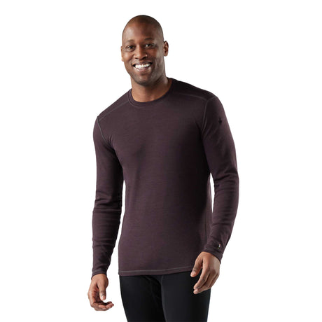 Chandail de base Smartwool Classic Thermal Merino pour homme - Chiné vision