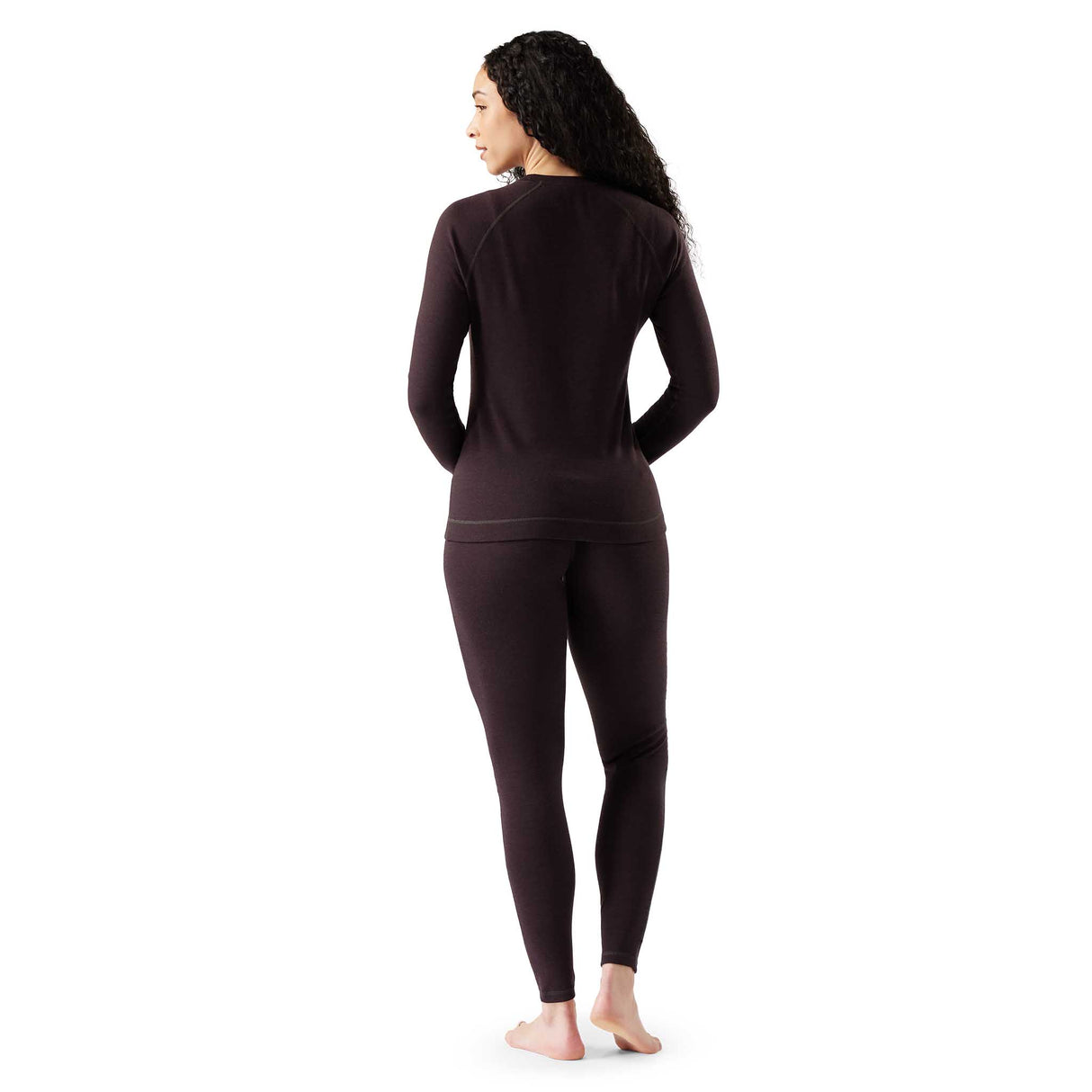 Smartwool haut de base Classic Thermal Merino femme - Chiné Vison