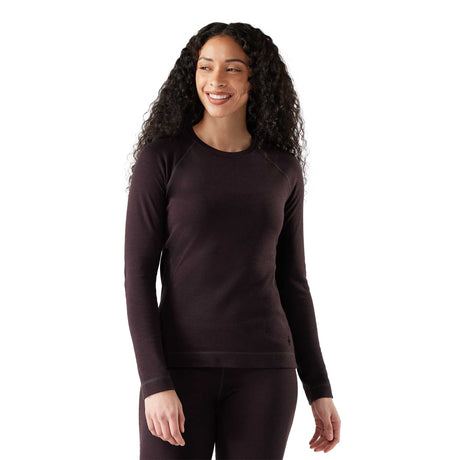 Smartwool haut de base Classic Thermal Merino femme - Chiné Vison