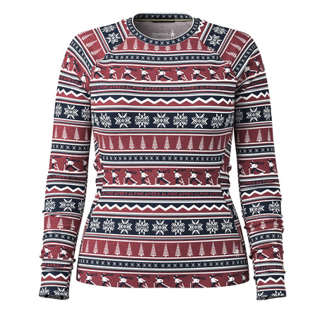 Smartwool haut de base Classic Thermal Merino femme - Après-Ski Cassis