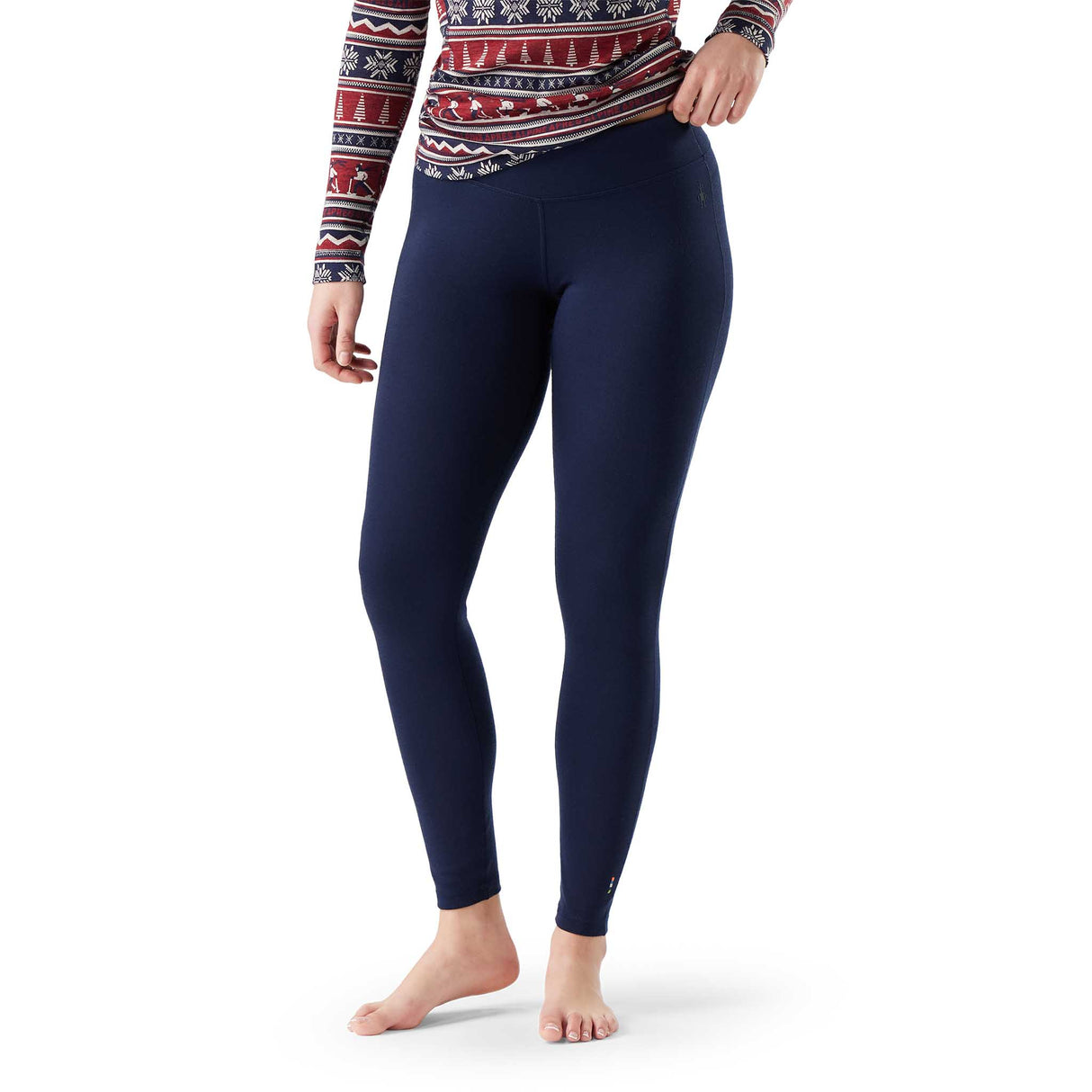 Smartwool caleçon long Classic Thermal Merino pour femme - Marine foncé