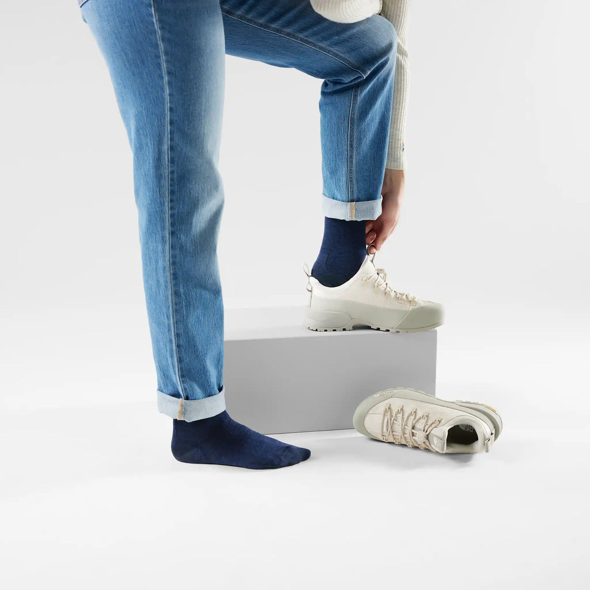 Smartwool chaussette de tous les jours Anchor Line unisexe - Marine foncé