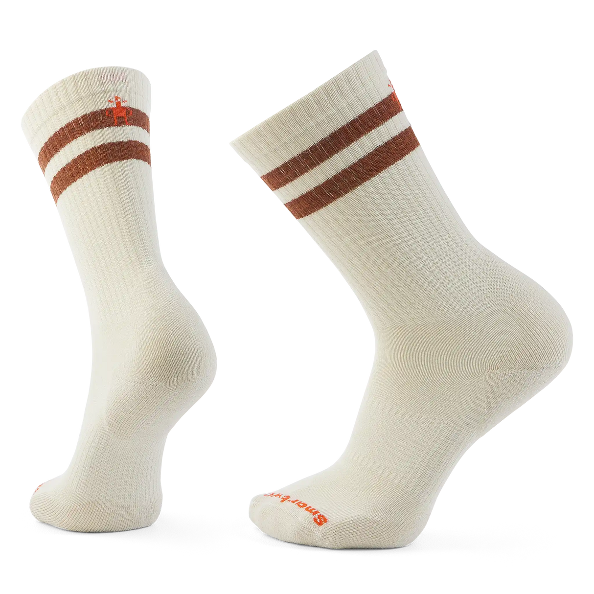 Smartwool chaussette rayée de tous les jours Athletic - Naturel