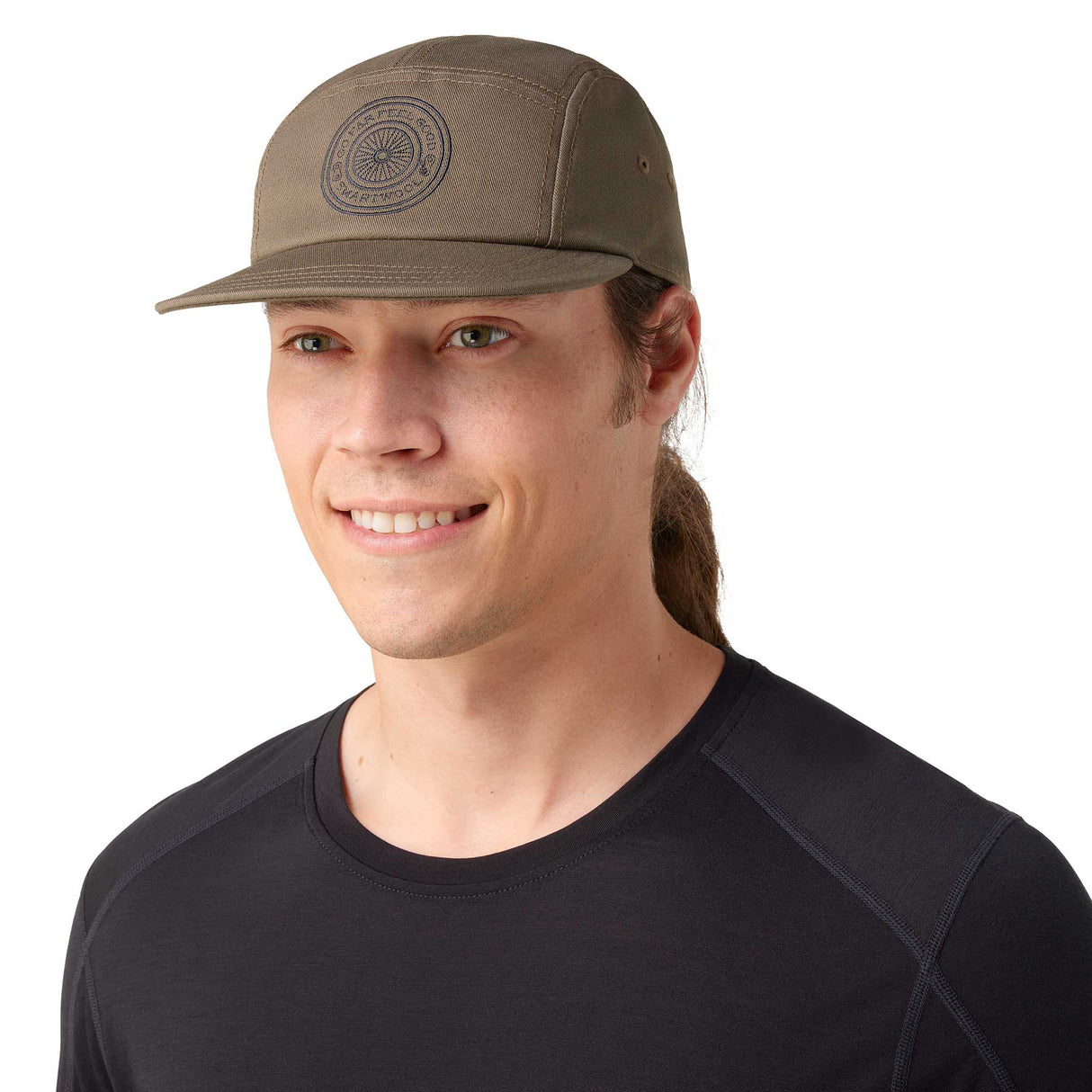 Smartwool casquette unisexe Go Far Feel Good Spokes face - Olive