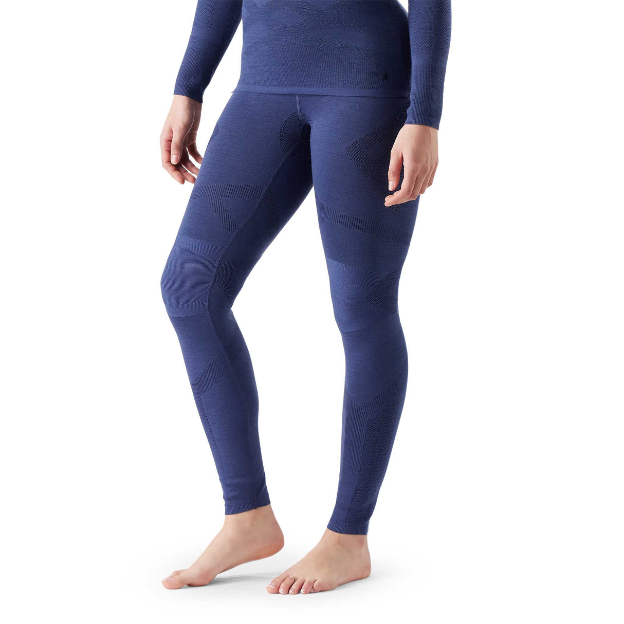 Smartwool Intraknit Merino pantalon long thermal - Nuit tombante / Marine foncé