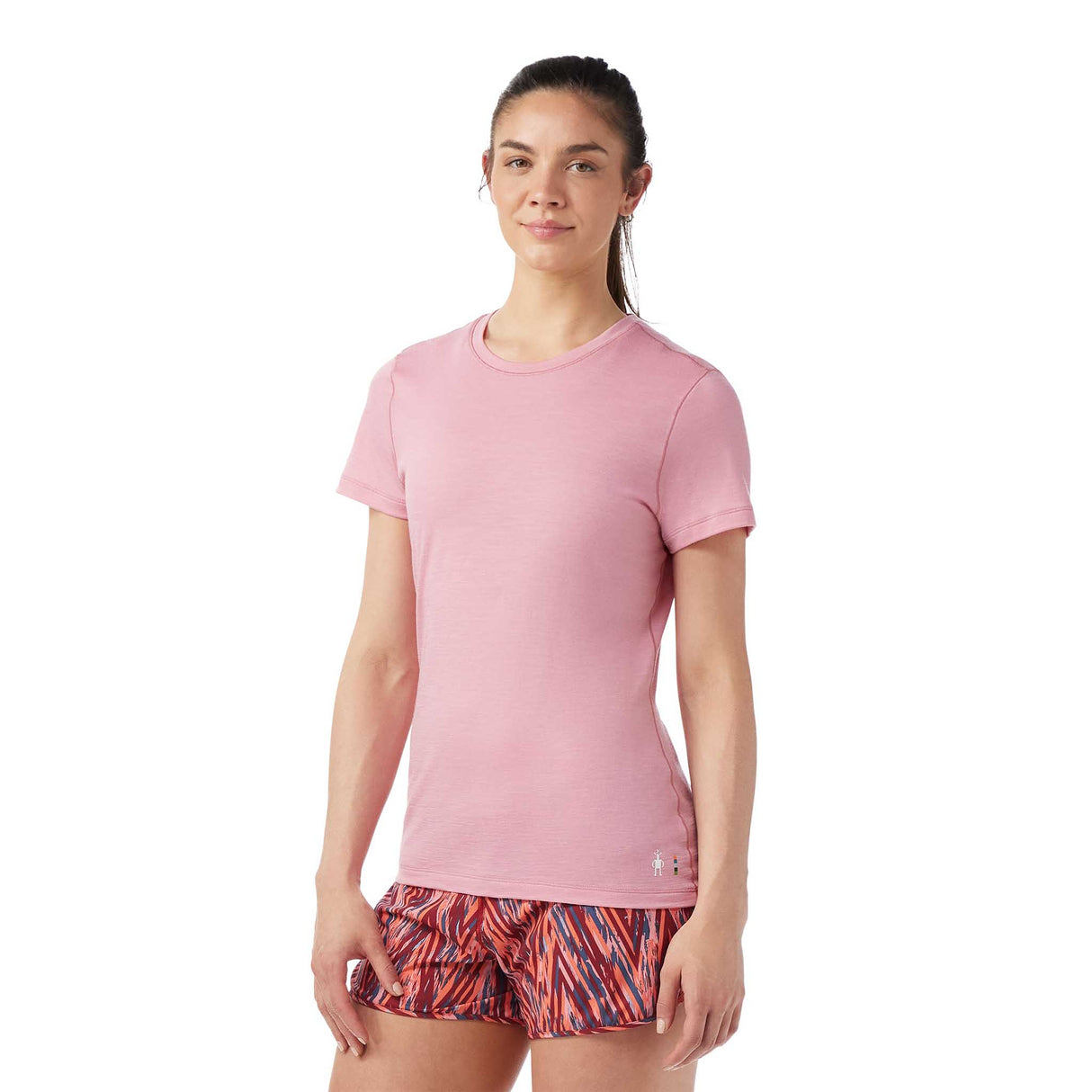 Smartwool T-shirt Merino pour femme - Rose délavé