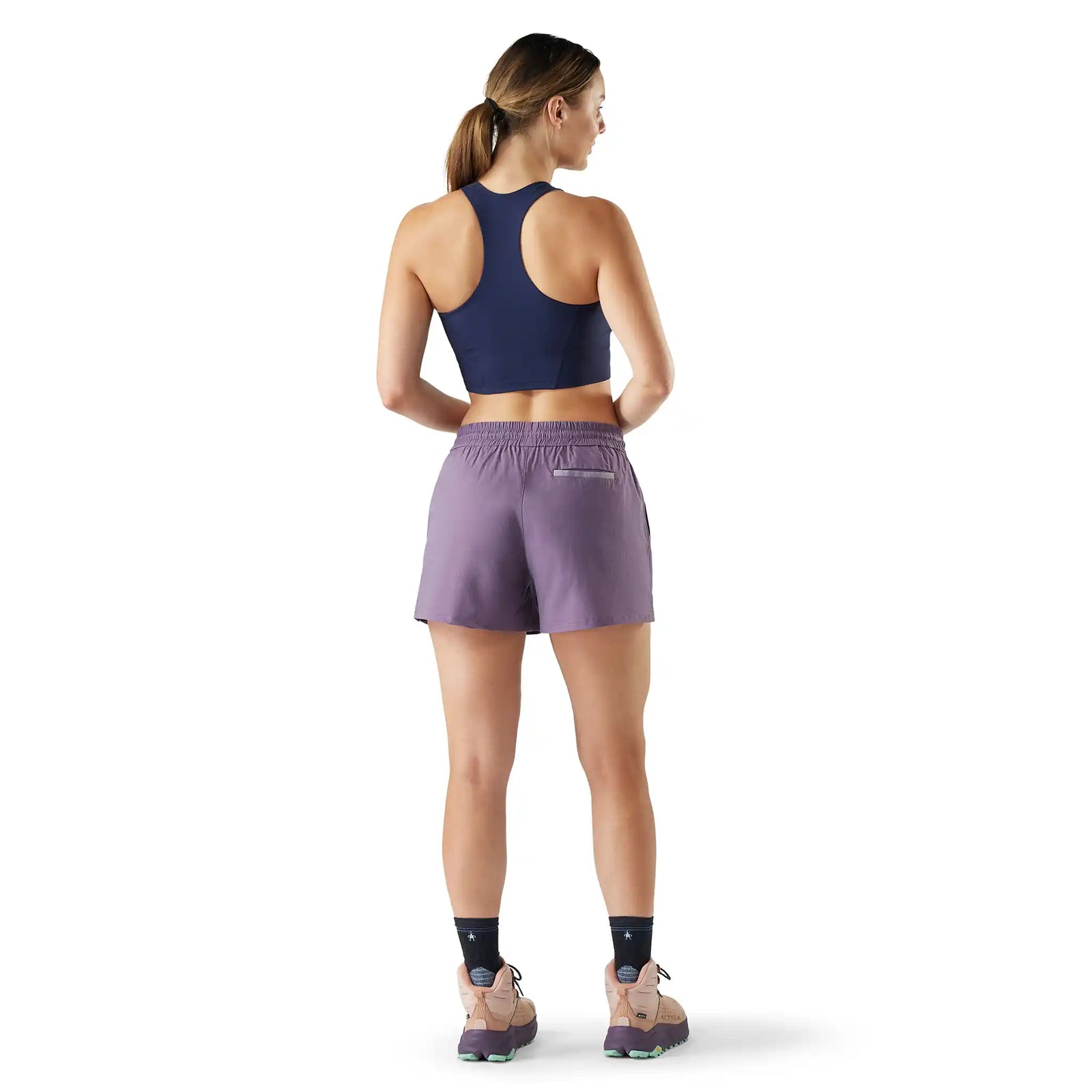 Smartwool short de randonnée 10 cm - Violet tempête