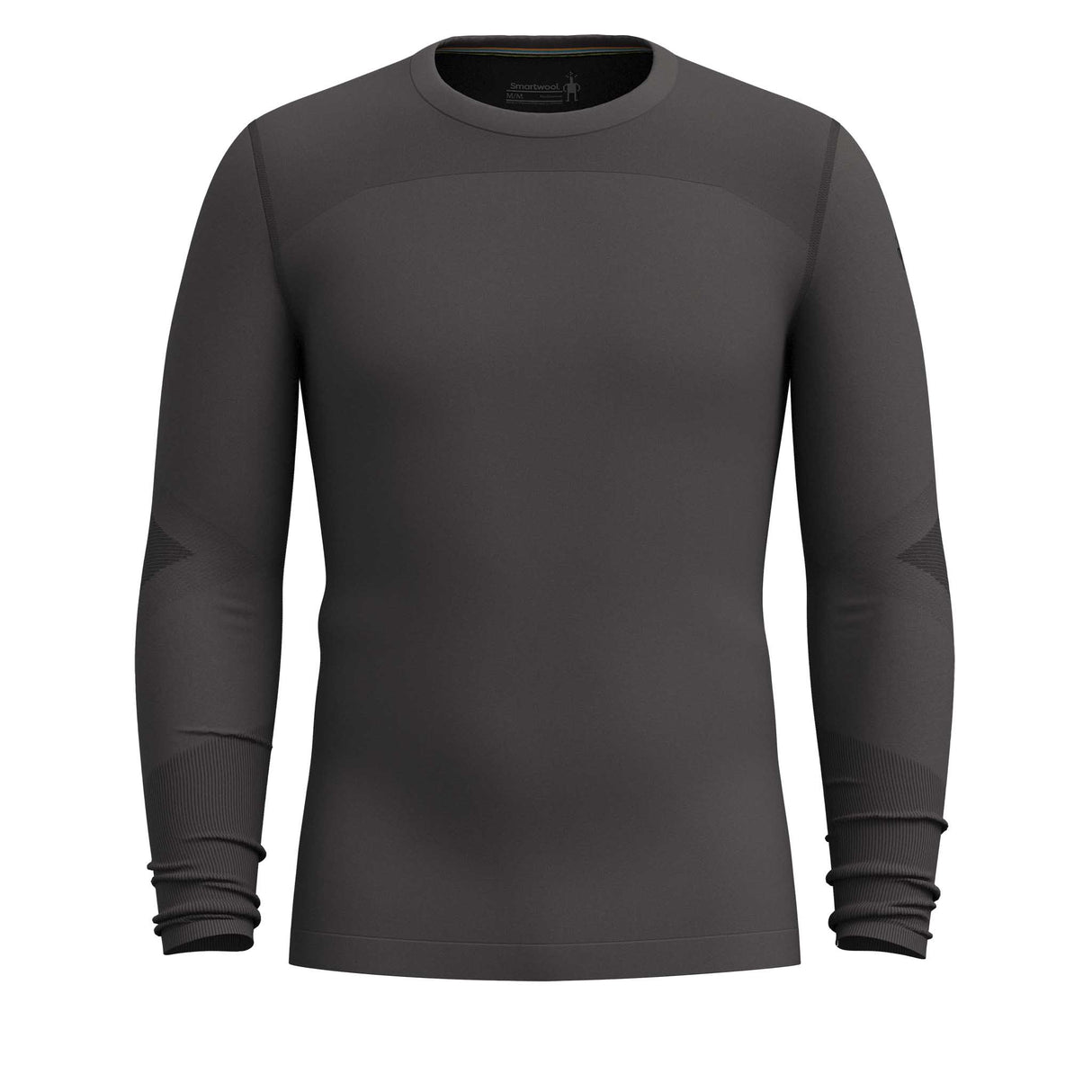 Smartwool Haut de base thermal Intraknit Merino homme - Anthracite noir