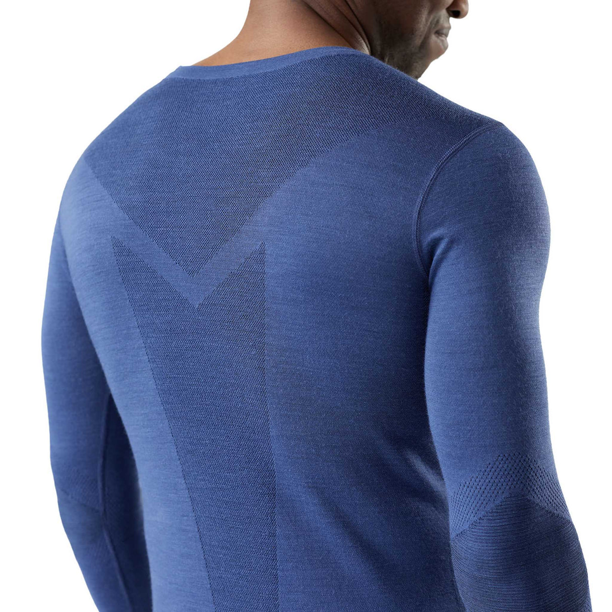 Smartwool Haut de base thermal Intraknit Merino homme - Bleu / Nuit tombante