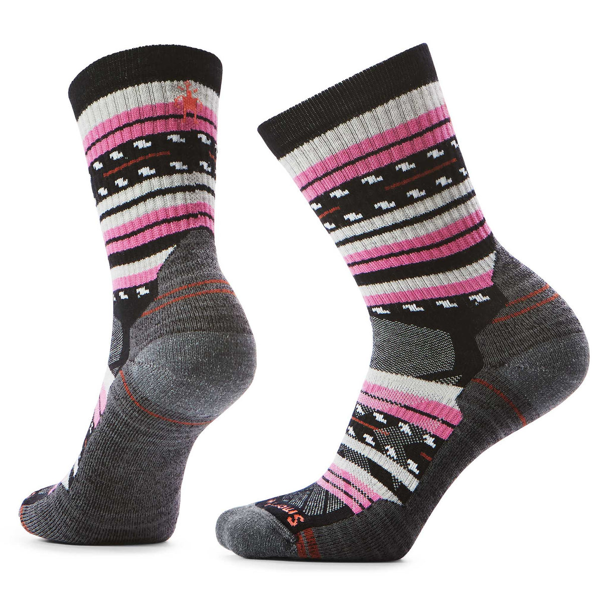 Smartwool Performance Hike Light Cushion chaussettes imprimées femme - Noir