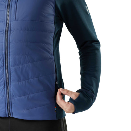 Smartwool manteau hybride Smartloft pour homme - Bleu nuit tombante