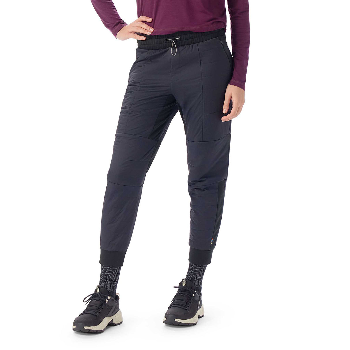 Smartwool pantalon Smartloft pour femme face - noir