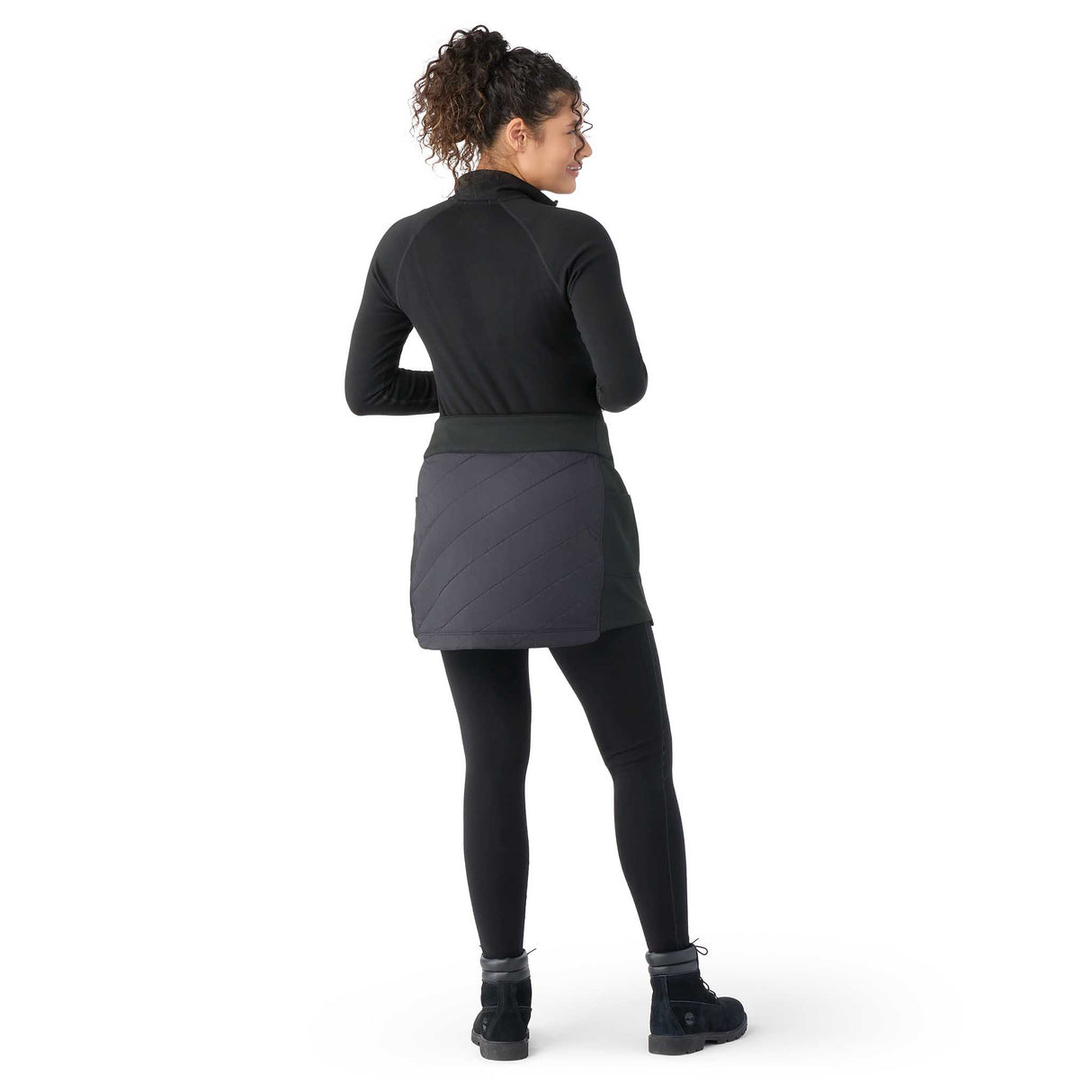 Smartwool Smartloft jupe à enfiler pour femme - noir - dos