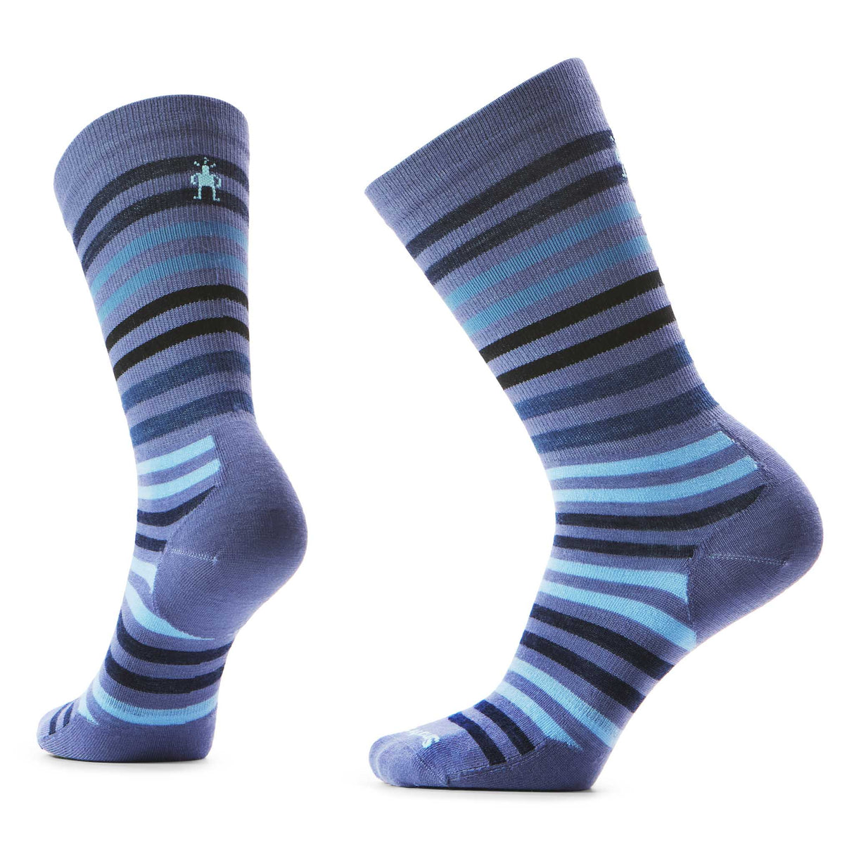 Smartwool chaussette de tous les jours Spruce Street pour homme - Bleu Nuit Tombante