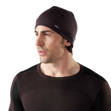 Smartwool Merino Thermal Reversible Cuffed Beanie tuque unisexe - Vison Chiné