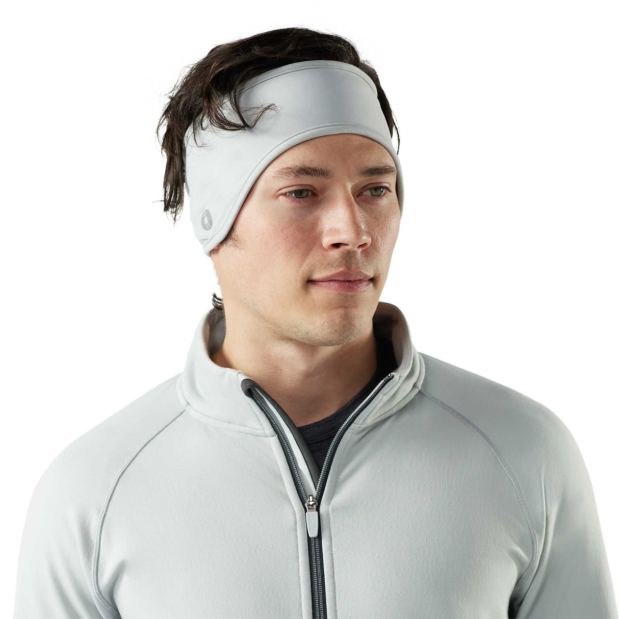 Smartwool Merino Sport bandeau serre-tête unisexe - Gris tempête