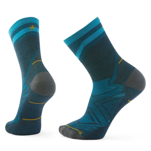 Smartwool Smartwool Run Zero Cushion mi-chaussettes de course à motif homme