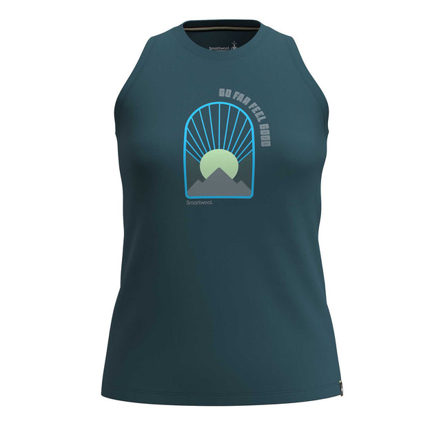 Smartwool Smartwool camisole à imprimé Morning View à col près du cou pour femme