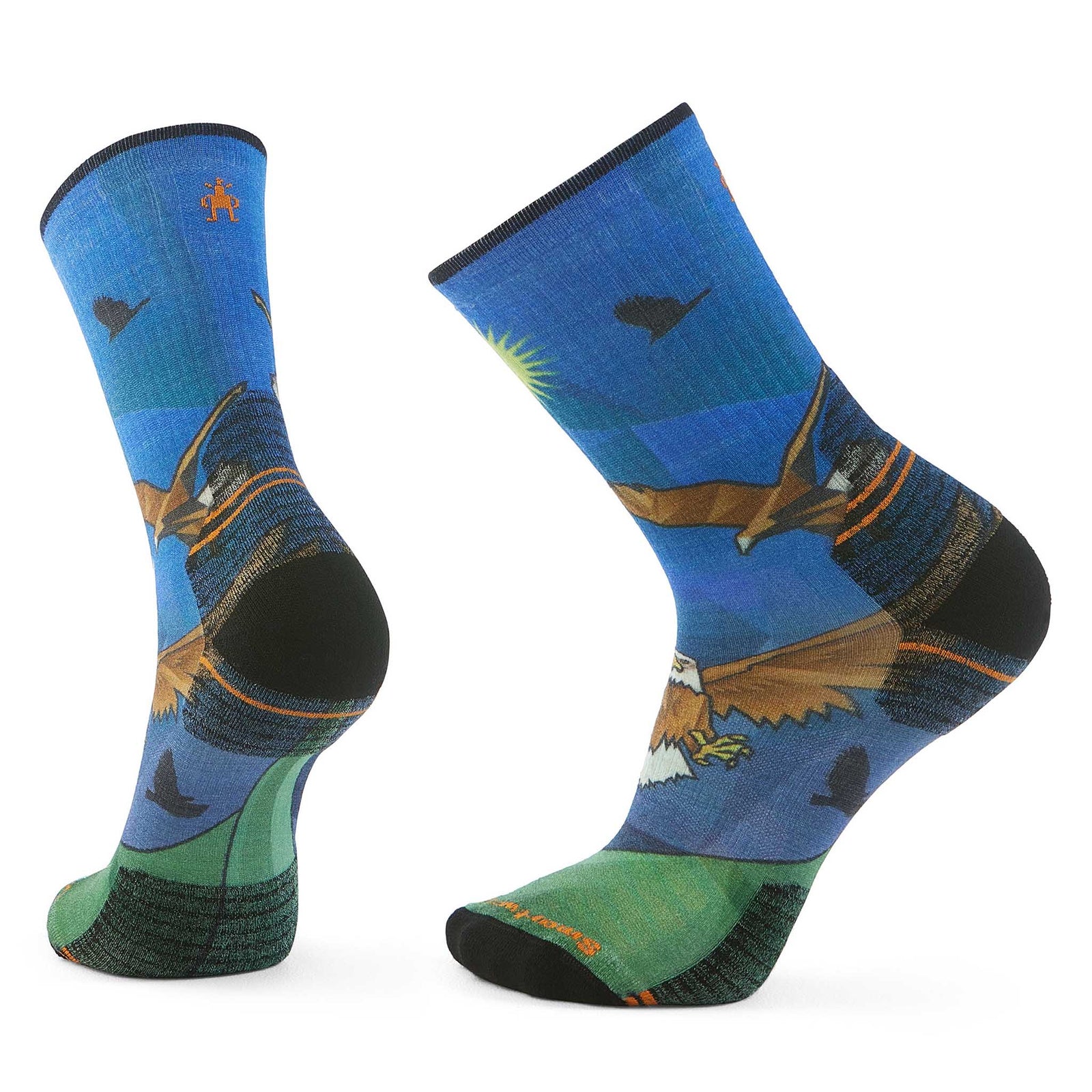 Smartwool Smartwool chaussette de randonnée à motif d'aigle pour homme