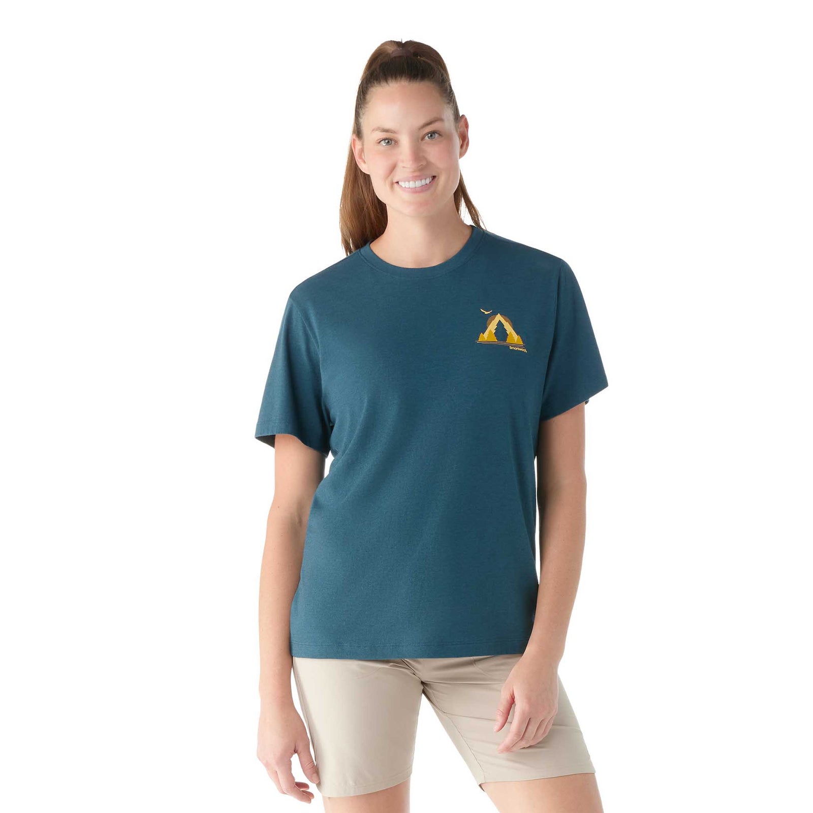 Smartwool T-shirt Smartwool à imprimé Go Far, Feel Good pour homme