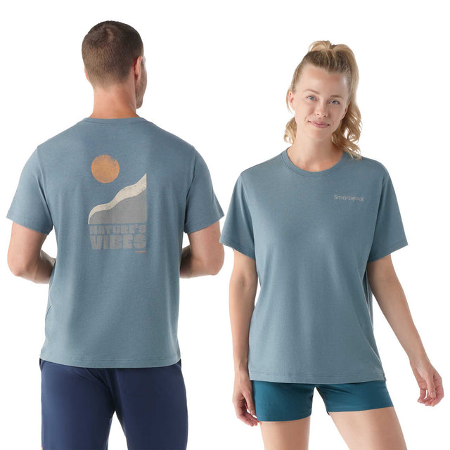 Smartwool T-shirt Smartwool imprimé Nature's Vibes pour homme