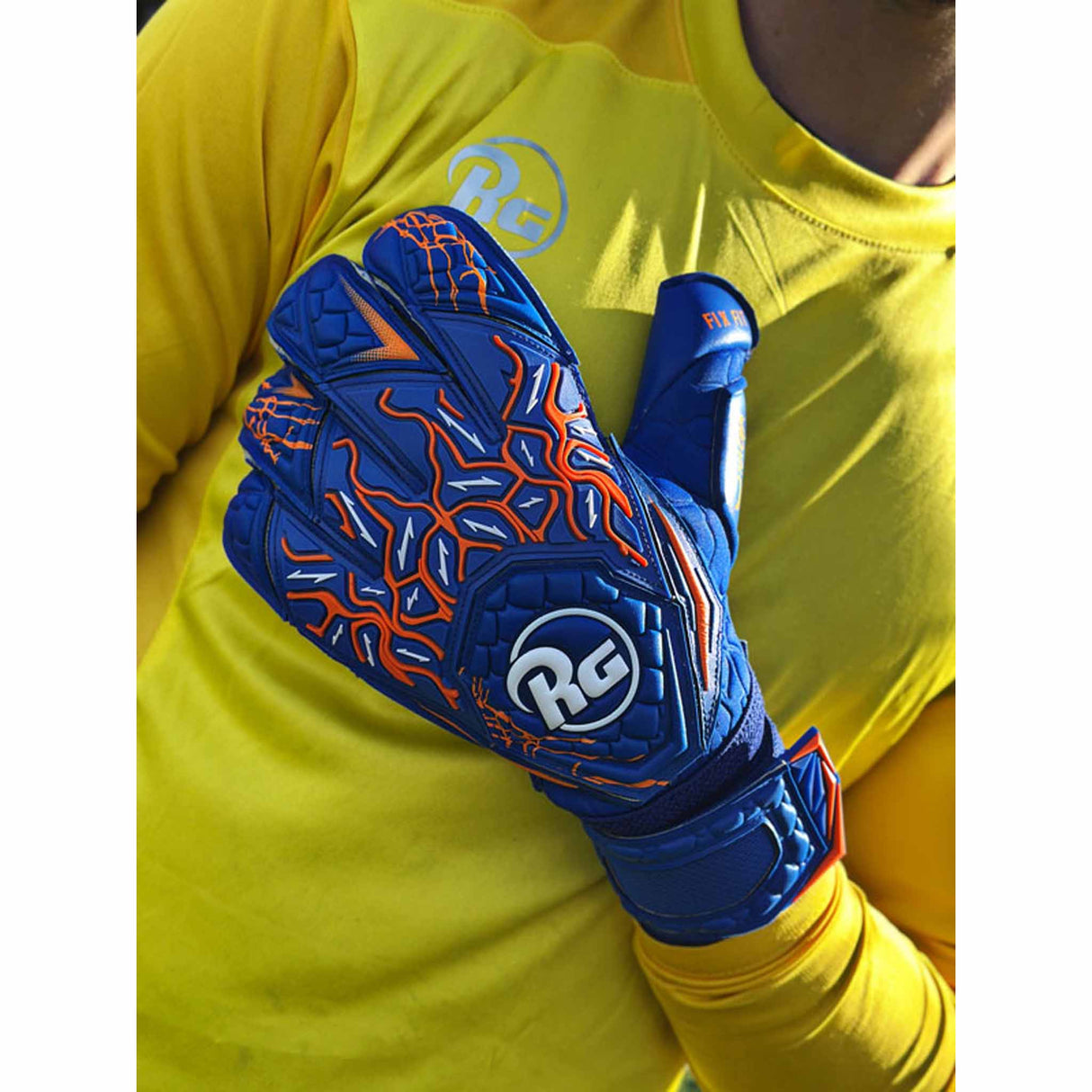 RG Goalkeeper Gloves Snaga Aqua gants de gardien de but de soccer
