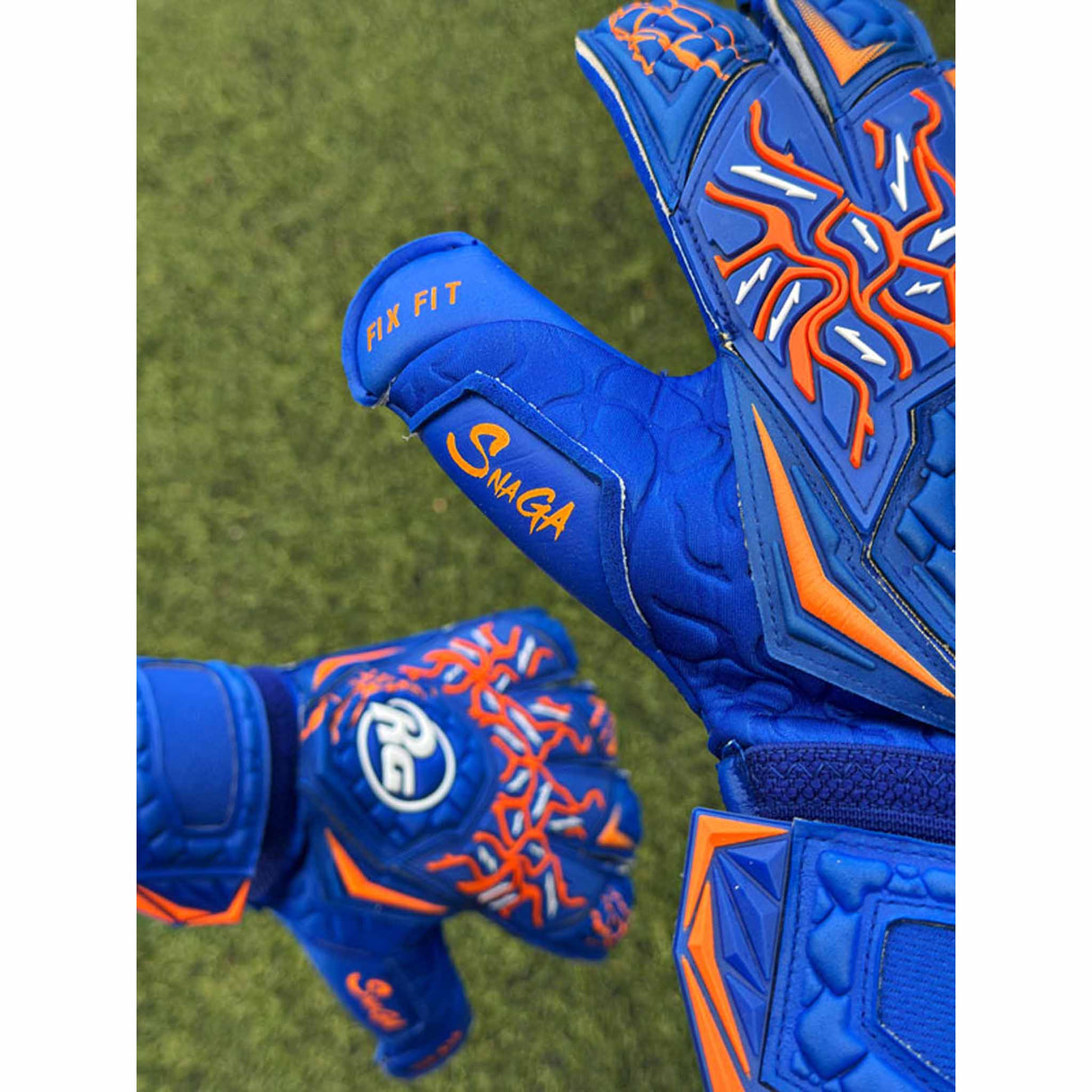 RG Goalkeeper Gloves Snaga Aqua gants de gardien de but de soccer