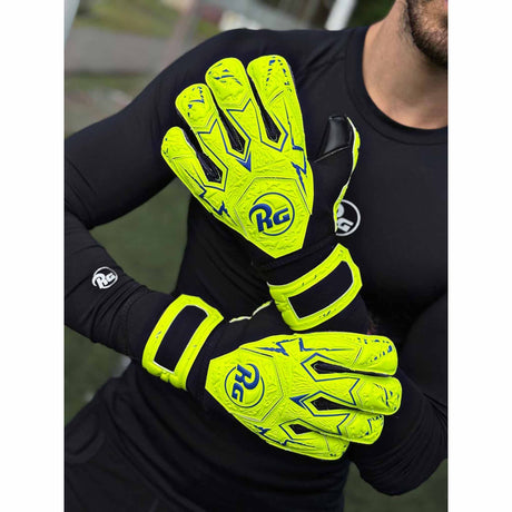 RG Goalkeeper Gloves Snaga Galaxy - Yellow / Black