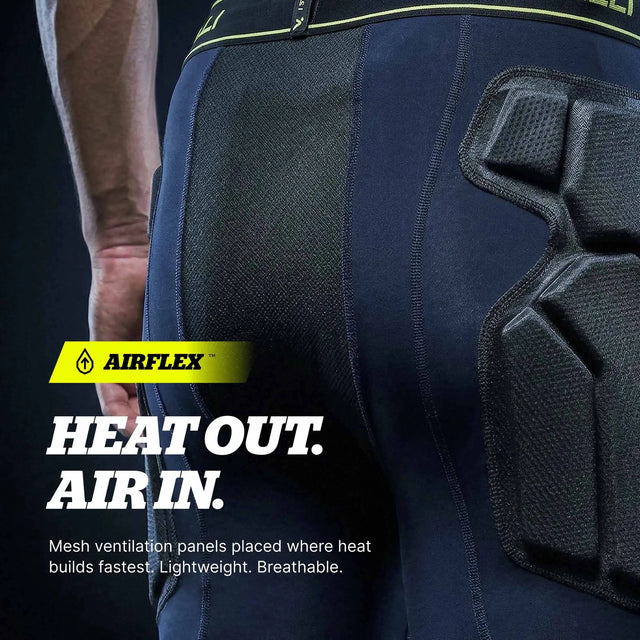 Storelli BodyShield CoolCore GK Leggings for Goalkeepers - Black