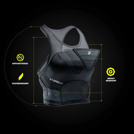 Storelli BodyShield Crop Top for women goalkeepers