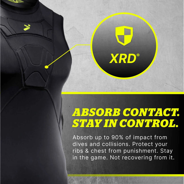 Storelli BodyShield Sleeveless Undershirt for goalkeepers - Black