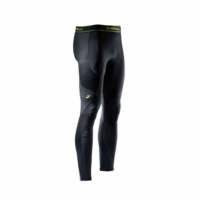 Storelli BodyShield NoBurn Turf Burn GK Leggings for Goalkeepers - Black