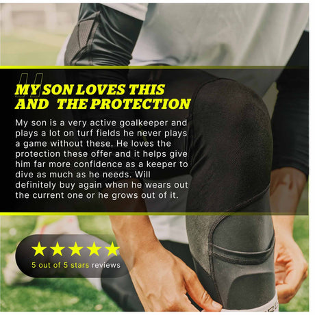 Storelli BodyShield No Burn GK Protection Leggings for Goalkeepers - Black