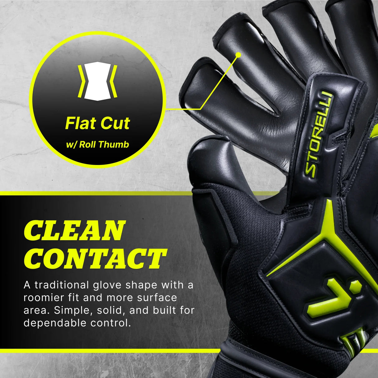 Storelli Storelli Gladiator Elite 3 gants de gardien de but de soccer