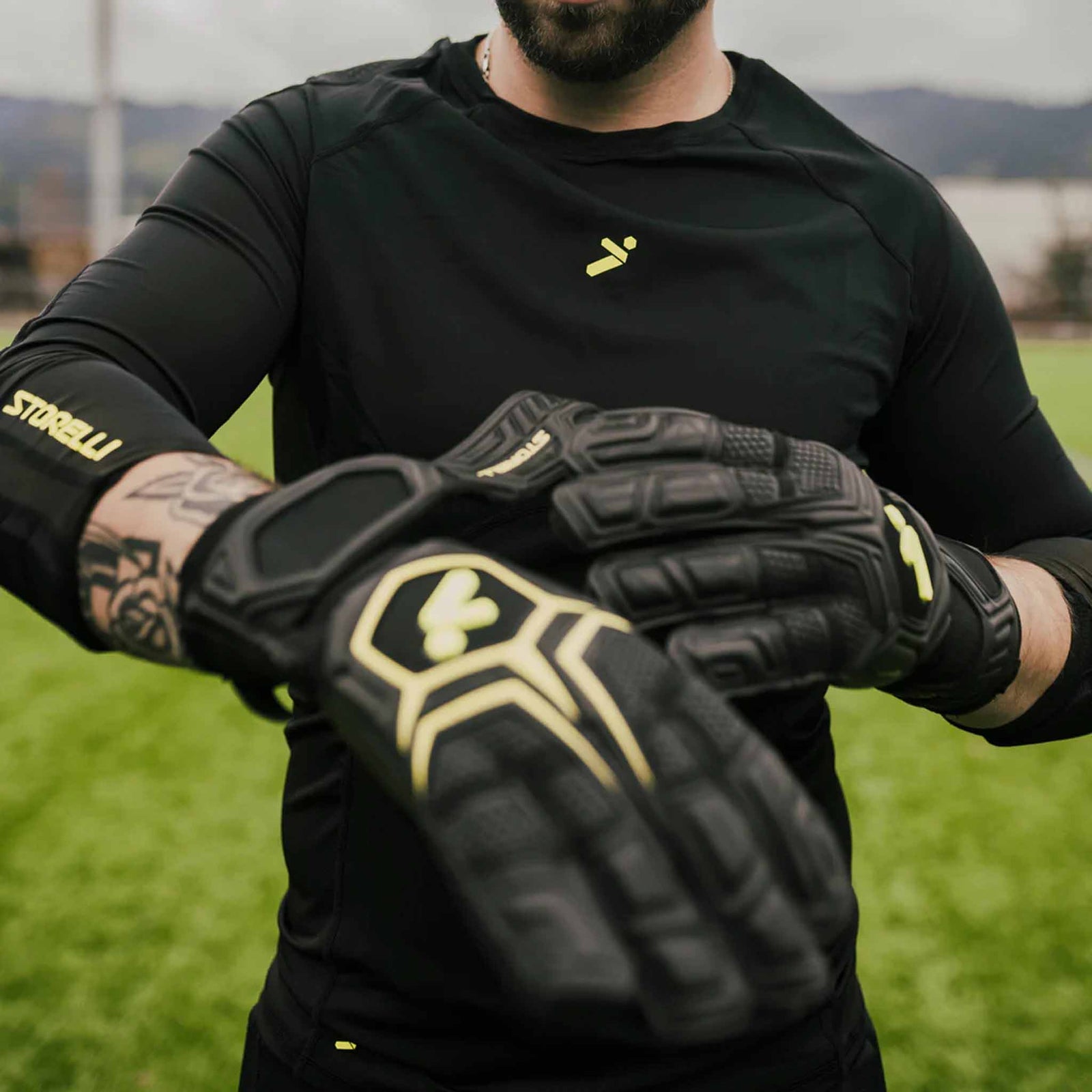Storelli Storelli Gladiator Pro 3 gants de gardien de but de soccer