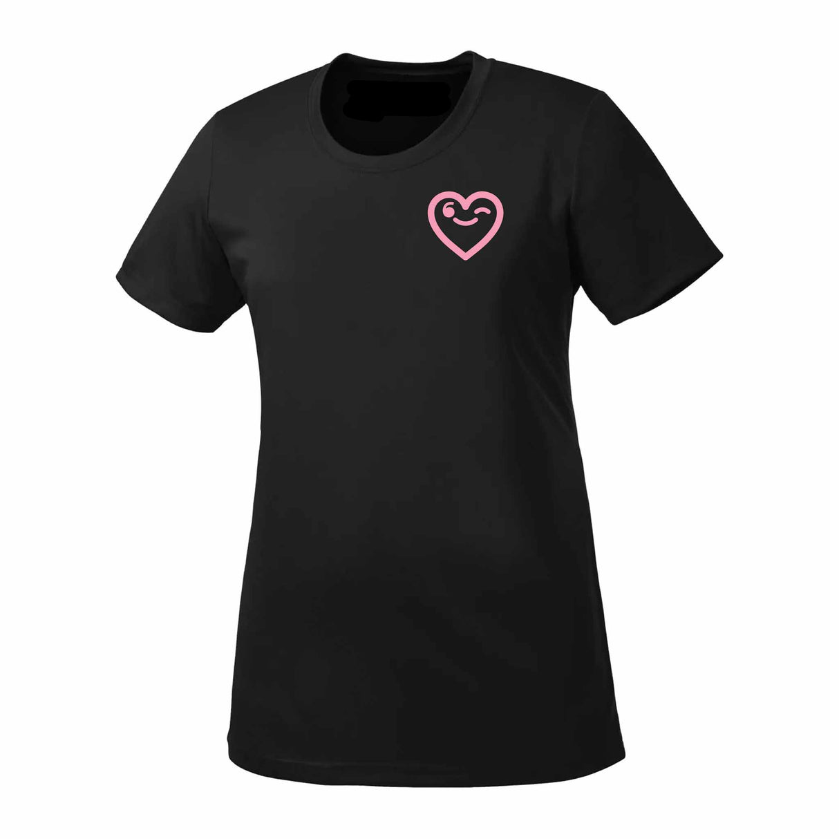 T-shirt 6h En Coeur Fondation en Coeur pour femme - Noir