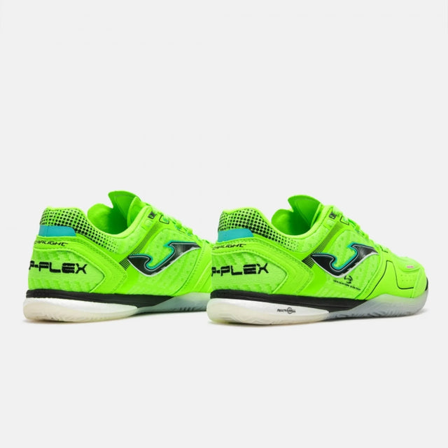 Joma Top Flex Ultralight 26 Futsal - Vert fluo, vue 3