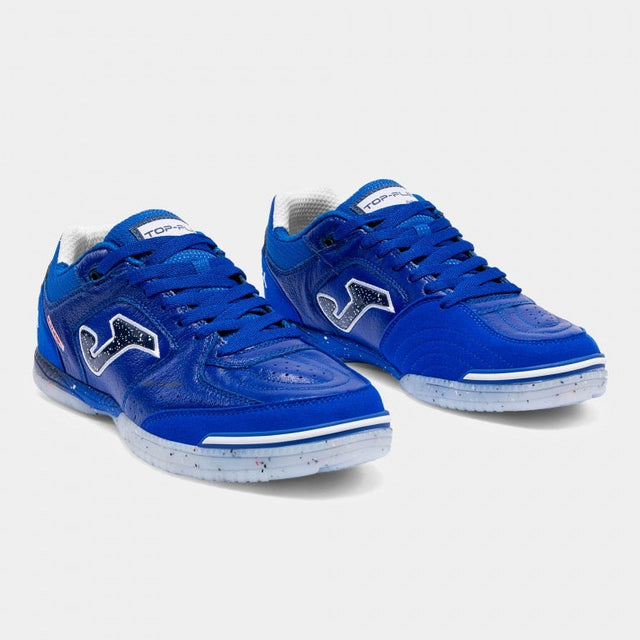 Joma Top Flex chaussure de futsal intérieur bleu pour homme / Joma Top Flex indoor futsal shoe blue for men