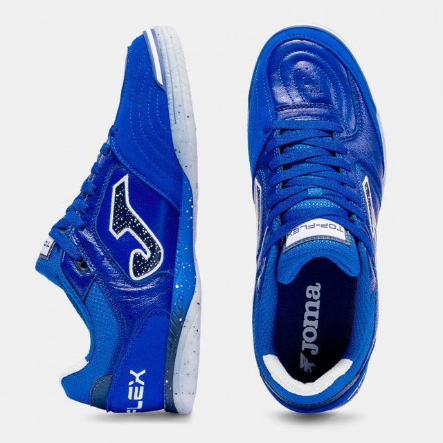 Joma Top Flex chaussure de futsal intérieur bleu pour homme / Joma Top Flex indoor futsal shoe blue for men