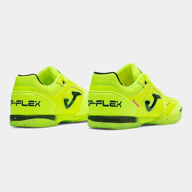 Joma Top Flex chaussure de futsal intérieur jaune fluo pour homme / Joma Top Flex indoor futsal shoe fluor yellow for men