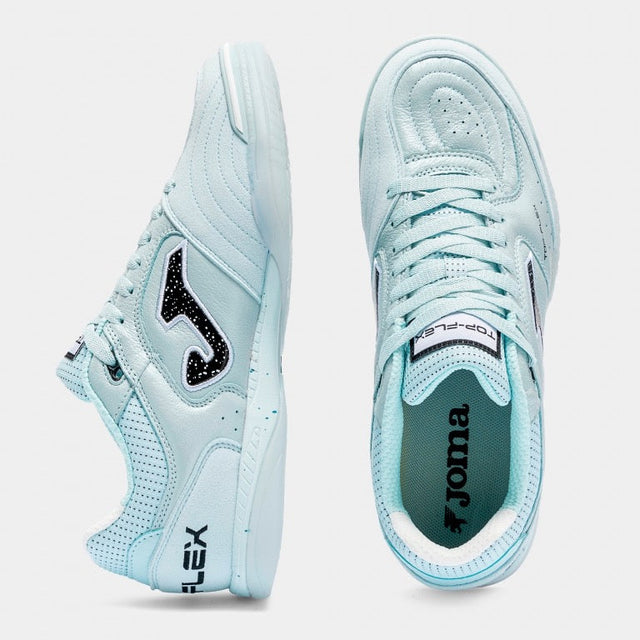 Joma Top Flex chaussure de futsal intérieur turquoise pour homme / Joma Top Flex indoor futsal shoe turquoise for men