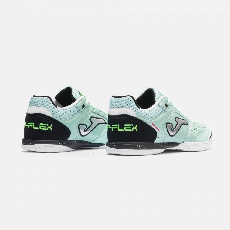Joma Top Flex chaussure de futsal intérieur vert lime pour homme / Joma Top Flex indoor futsal shoe light green for men