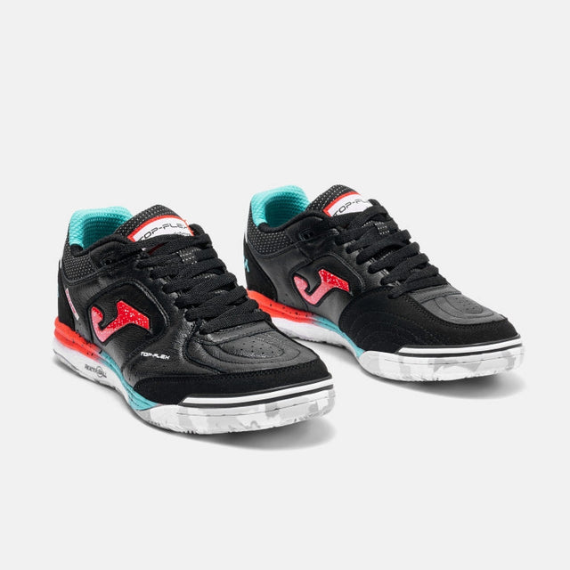 Joma Top Flex Rebound chaussure de futsal intérieur noir pour homme / Joma Top Flex Rebound indoor futsal shoe black for men