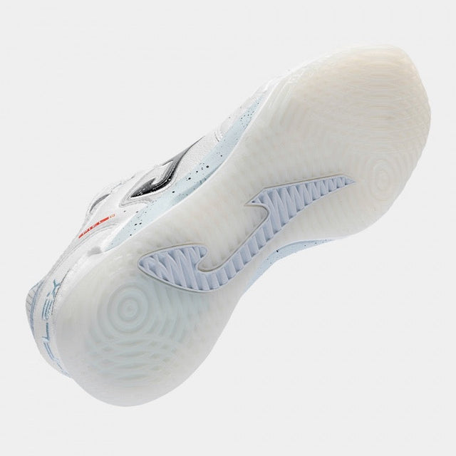 Joma Top Flex Plus chaussure de soccer intérieur blanc pour homme / Joma Top Flex Plus indoor futsal shoe white for men