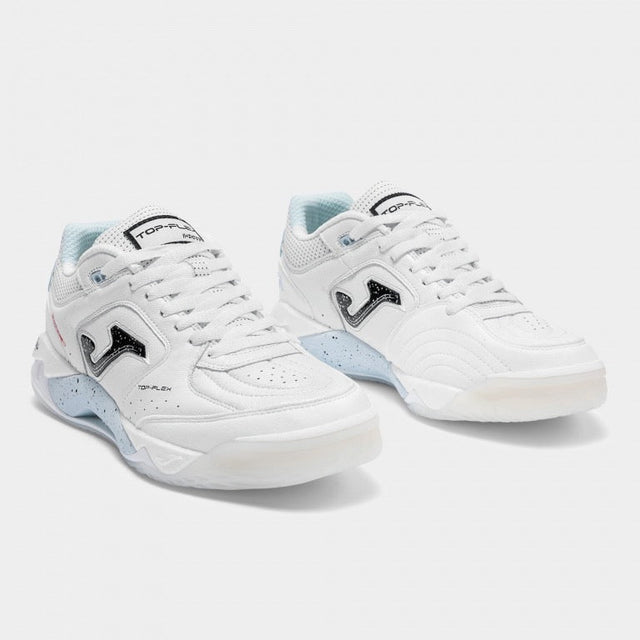 Joma Top Flex Plus chaussure de soccer intérieur blanc pour homme / Joma Top Flex Plus indoor futsal shoe white for men