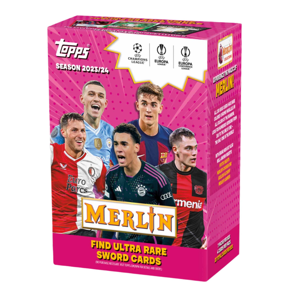 Topps Merlin 2023-24 UEFA Club Competitions Value Box