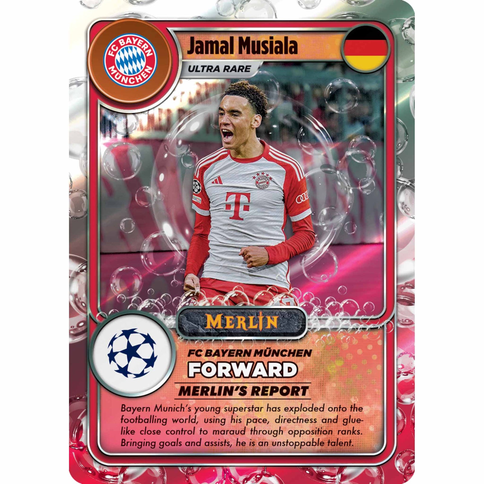 Topps Cartes de soccer Topps Merlin 2023/24 UEFA Club Competitions - Value Box