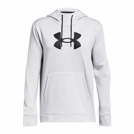 UA Armour Fleece Big Logo Hoodie chandail en molleton à capuche femme - Halo Grey Light Heather